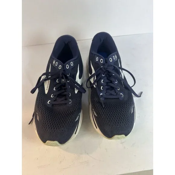 Brooks Ghost 15 Wide Peacoat Pearl 10.5 W Running Workout Shoes - Picture 2 of 8